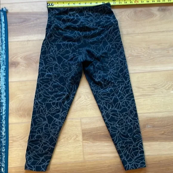 Yummie workout pants Black and silver - Picture 6 of 9